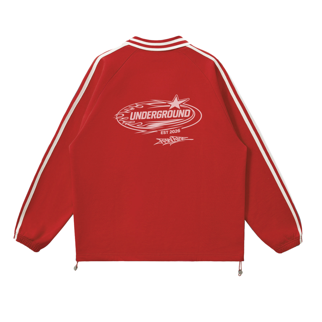 Crewneck Contrast Stripe - Underground Collection by RAW RIDE™