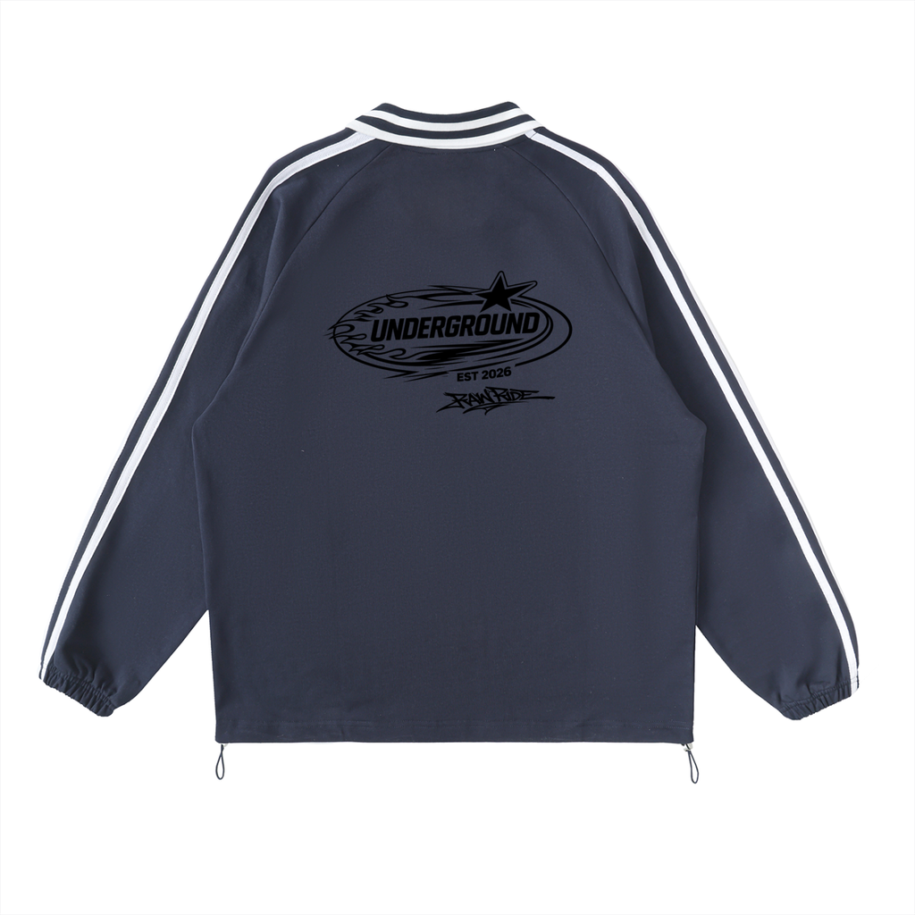 Crewneck Contrast Stripe - Underground Collection by RAW RIDE™