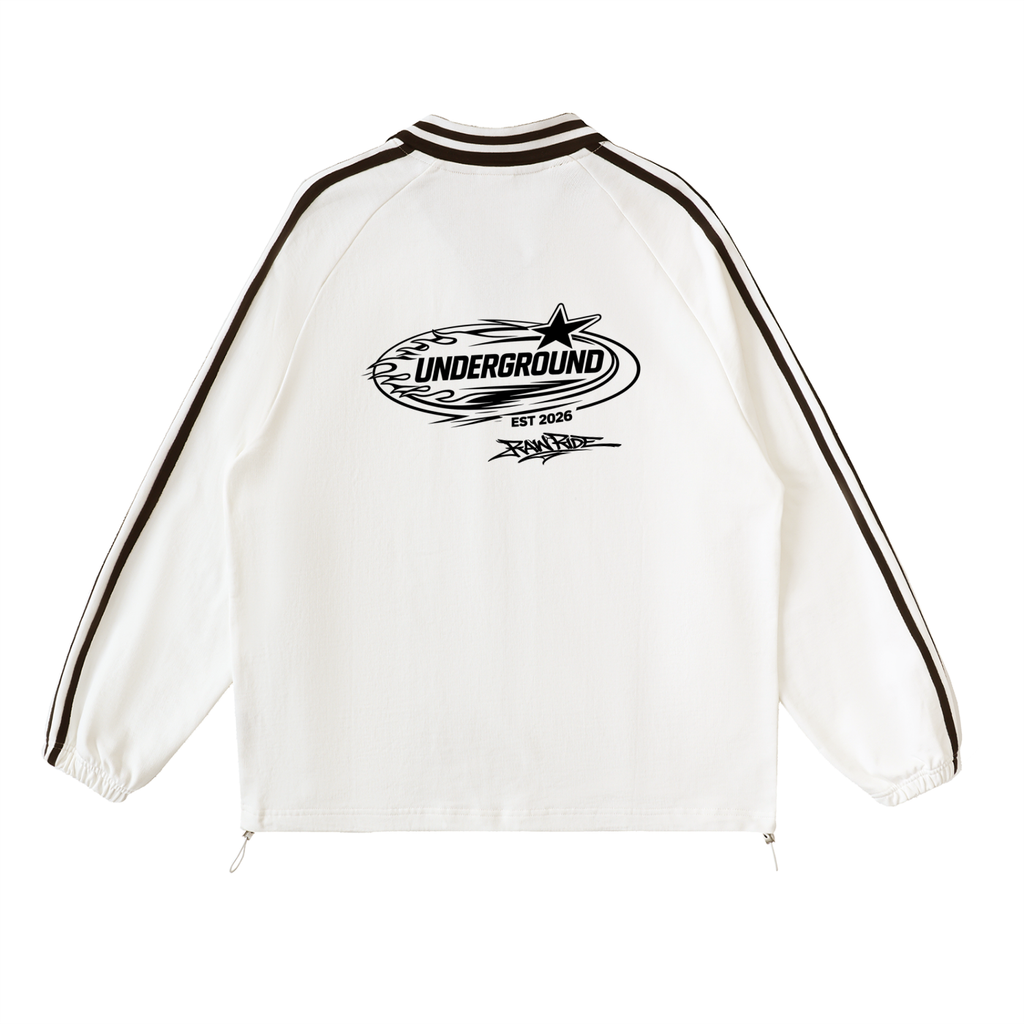 Crewneck Contrast Stripe - Underground Collection by RAW RIDE™