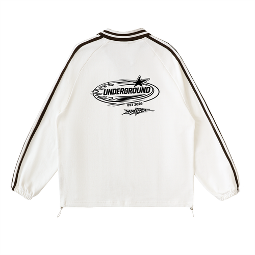 Crewneck Contrast Stripe - Underground Collection by RAW RIDE™