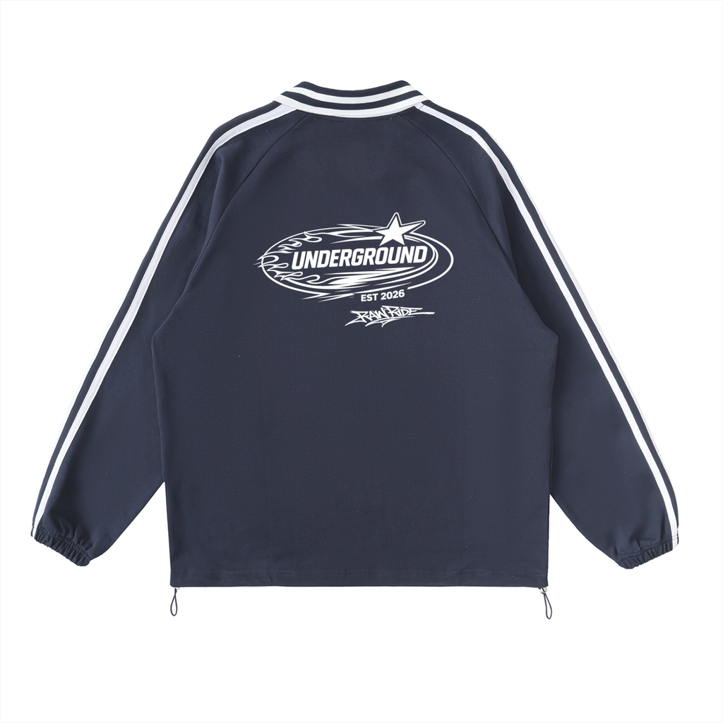 Crewneck Contrast Stripe - Underground Collection by RAW RIDE™