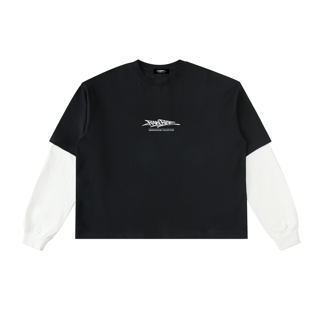 Dual Sleeve Long Tee – Underground Collection by RAW RIDE™
