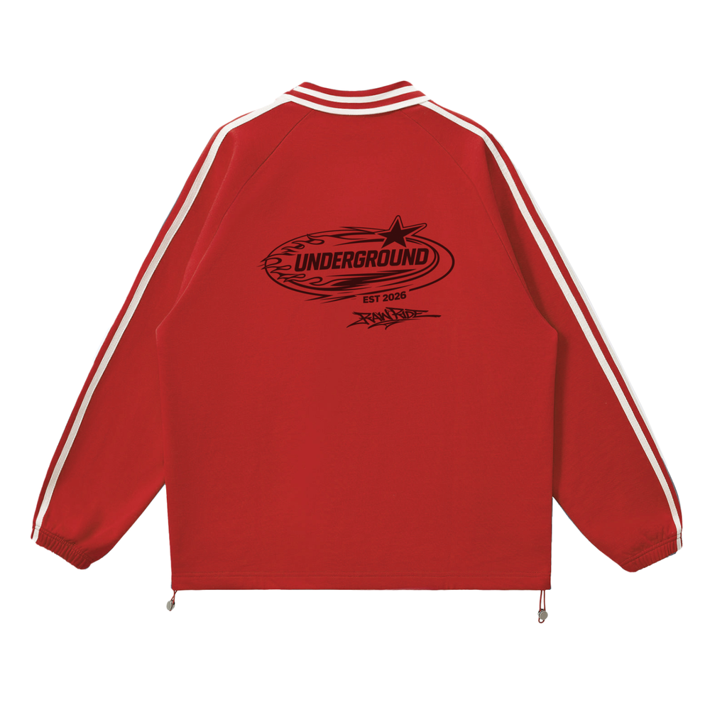 Crewneck Contrast Stripe - Underground Collection by RAW RIDE™